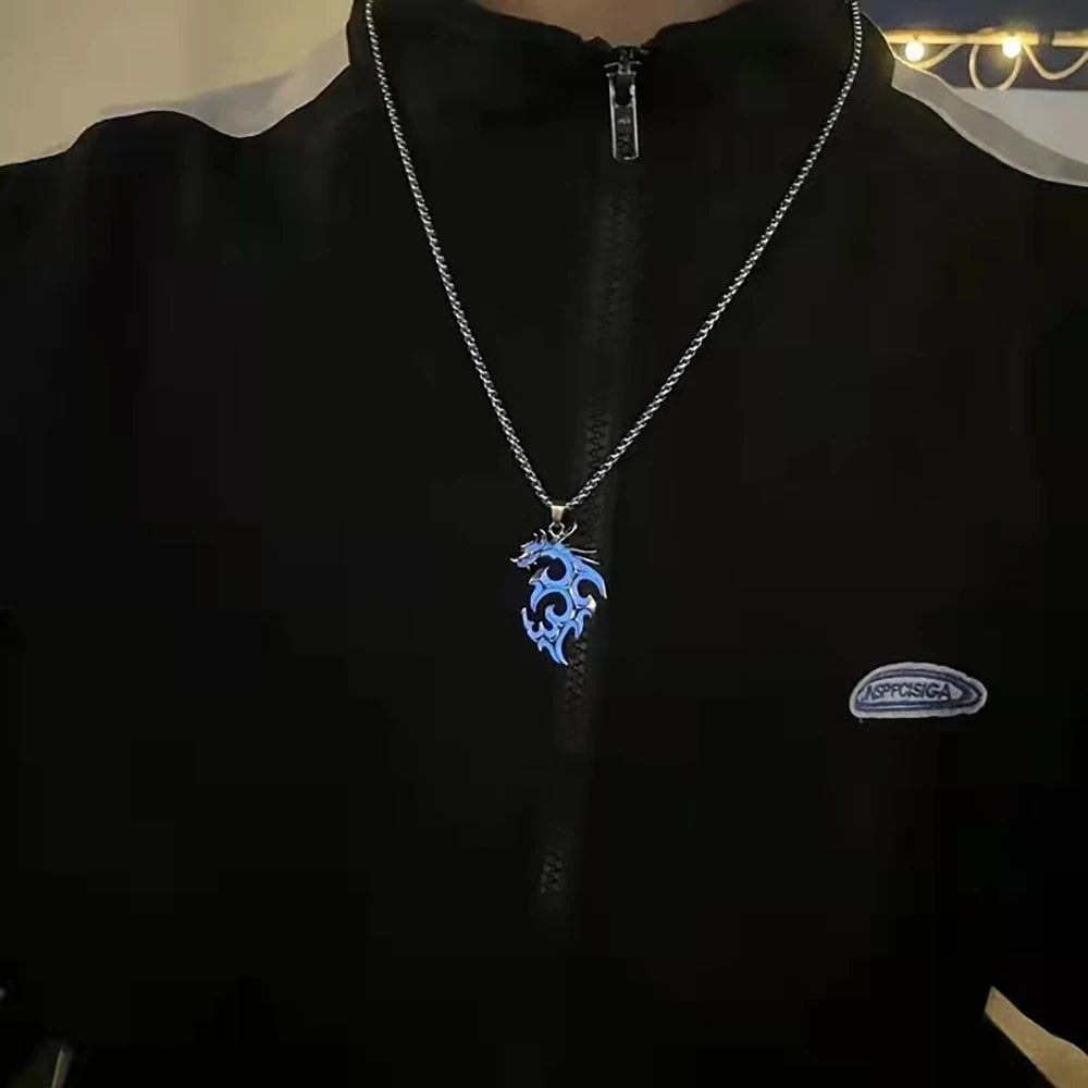 night dragon luminous necklace
