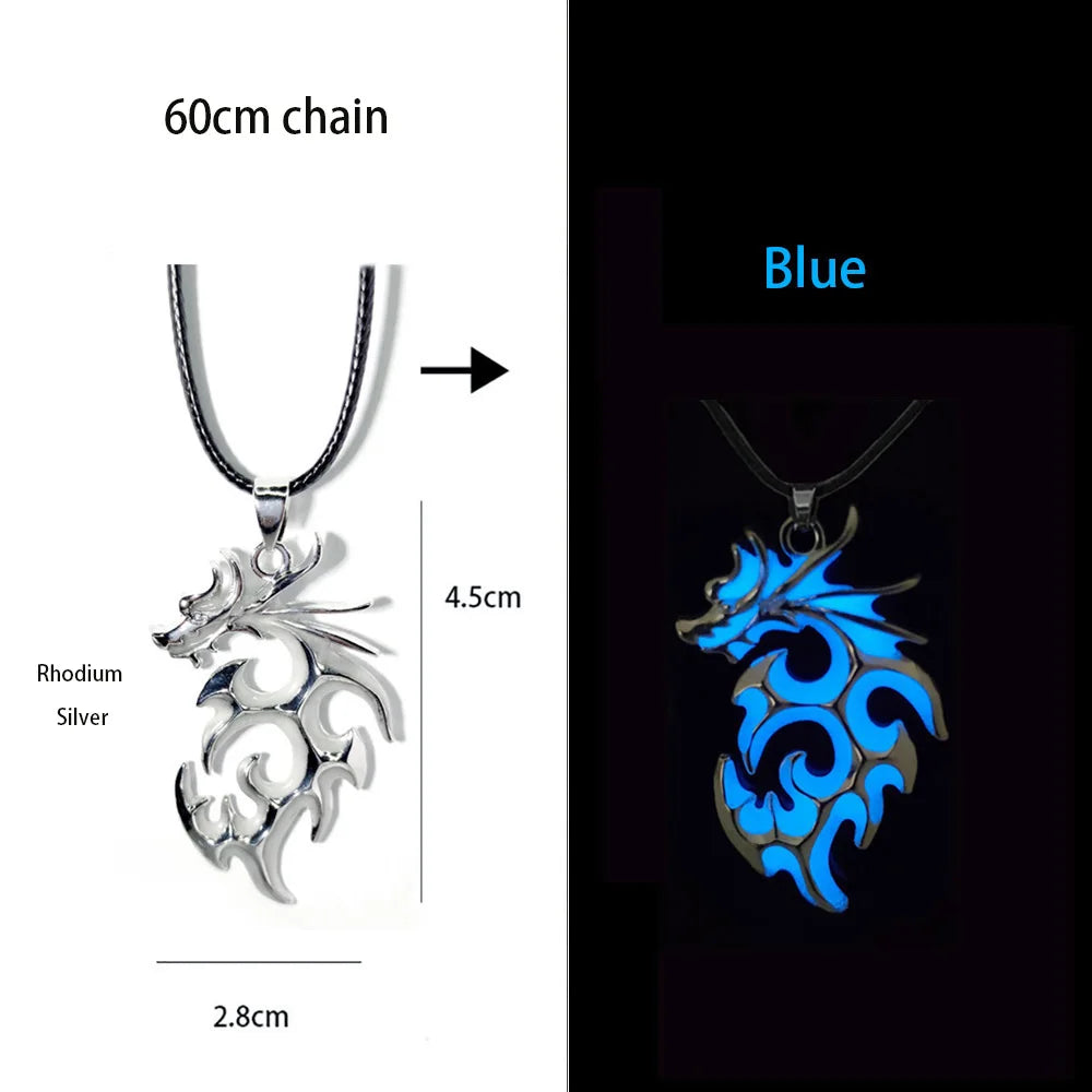 night dragon luminous necklace