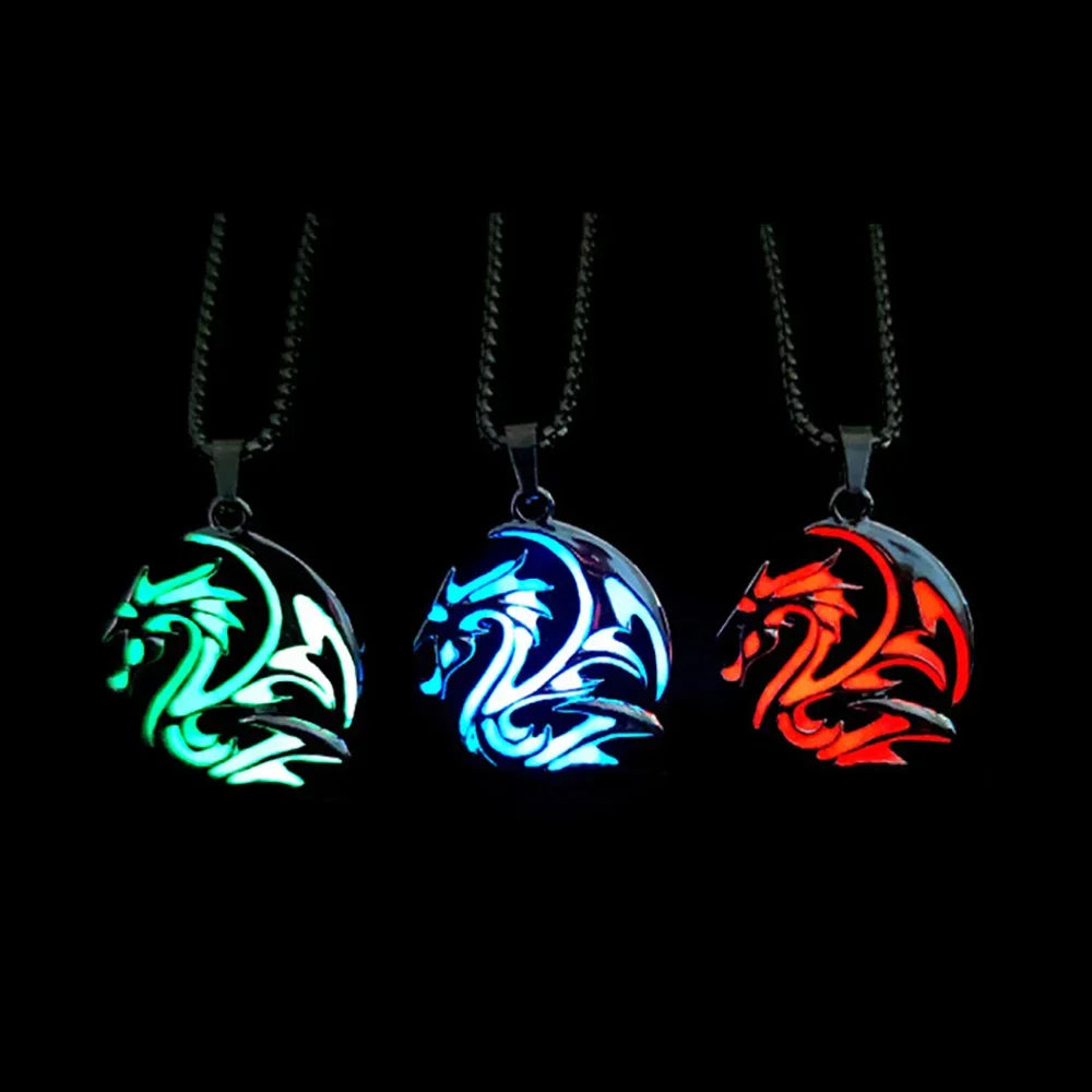 night dragon luminous necklace