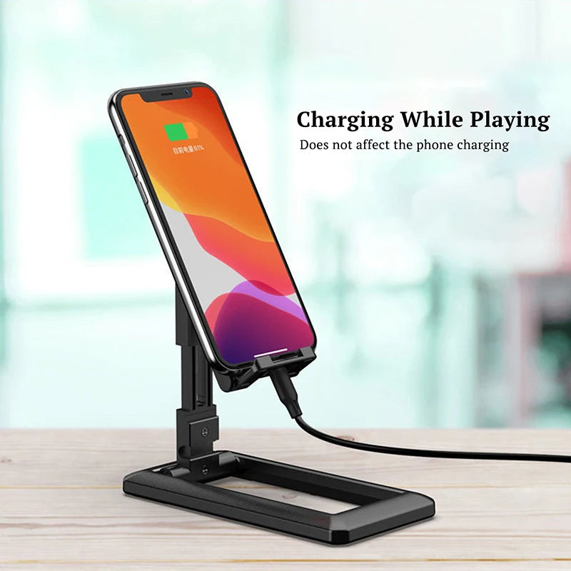 Foldable Tablet Mobile Phone Desktop Phone Stand for iPad iPhone Samsung Desk Holder Adjustable Desk Bracket Smartphones Stand