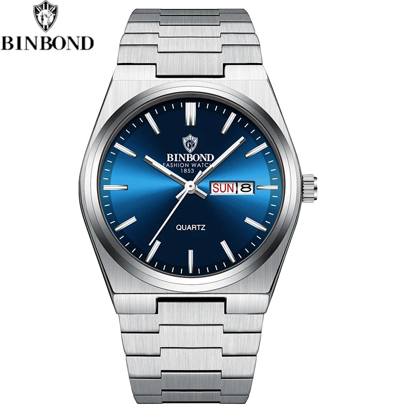 aquasteel classic quartz wristwatch