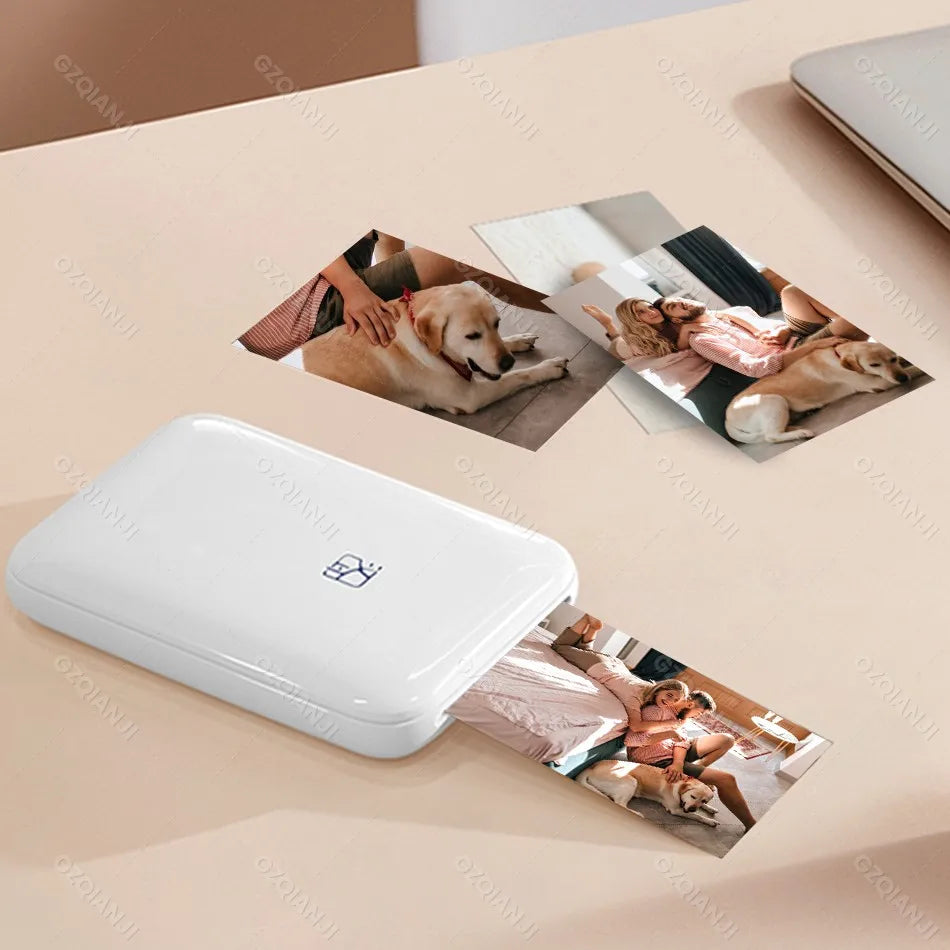 portable mini photo printer-wireless bluetooth pocket printer