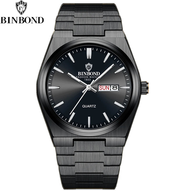 aquasteel classic quartz wristwatch