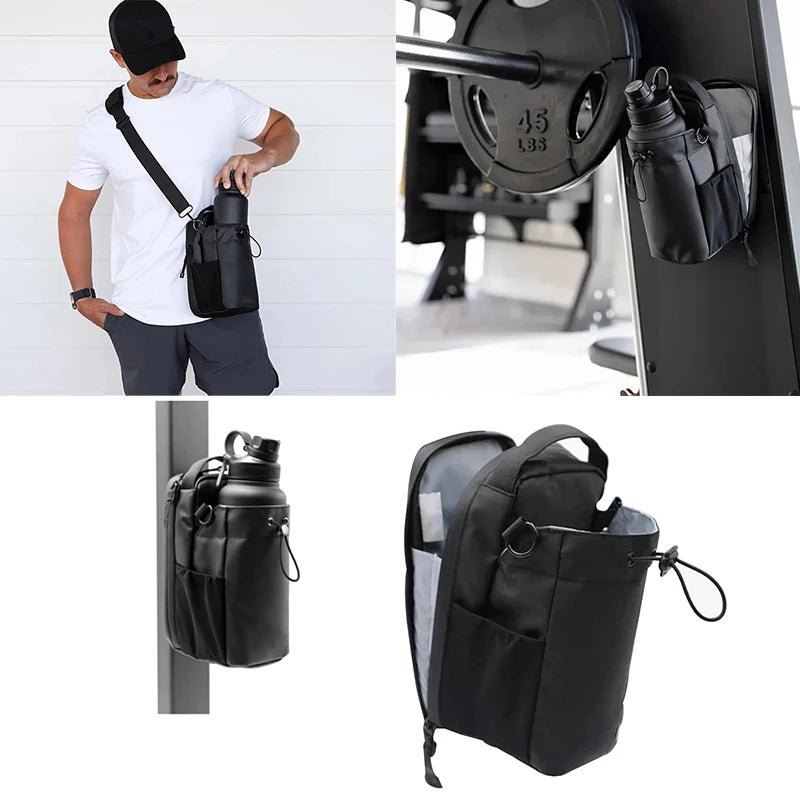 2025 New Magnetic Water Bottle Pouch Bag Gym