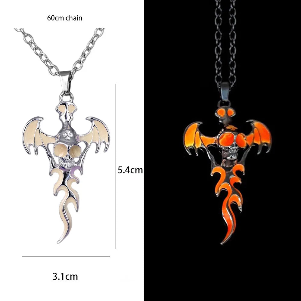 night dragon luminous necklace