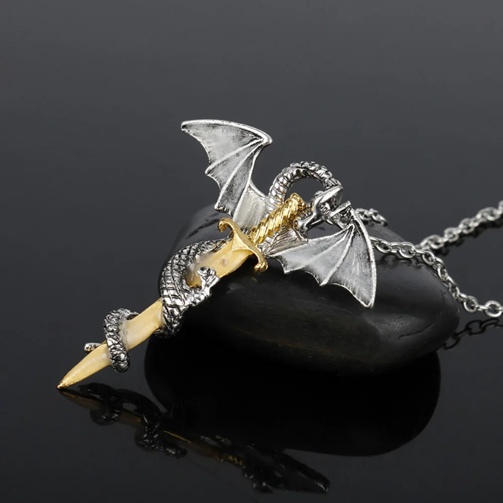 night dragon luminous necklace