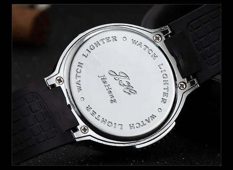 Lighter watch - the timepiece with flame