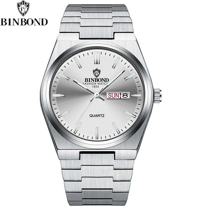 aquasteel classic quartz wristwatch