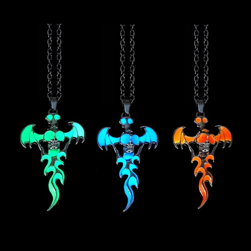 night dragon luminous necklace