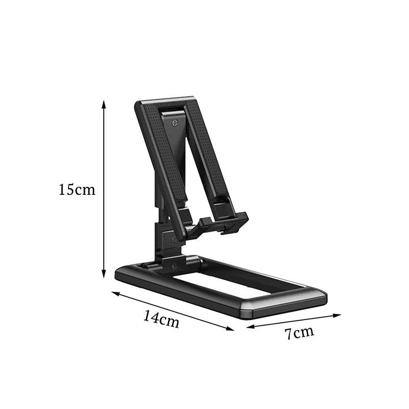 Foldable Tablet Mobile Phone Desktop Phone Stand for iPad iPhone Samsung Desk Holder Adjustable Desk Bracket Smartphones Stand