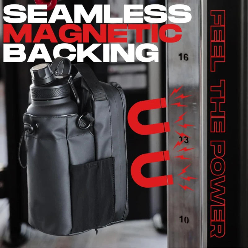 2025 New Magnetic Water Bottle Pouch Bag Gym