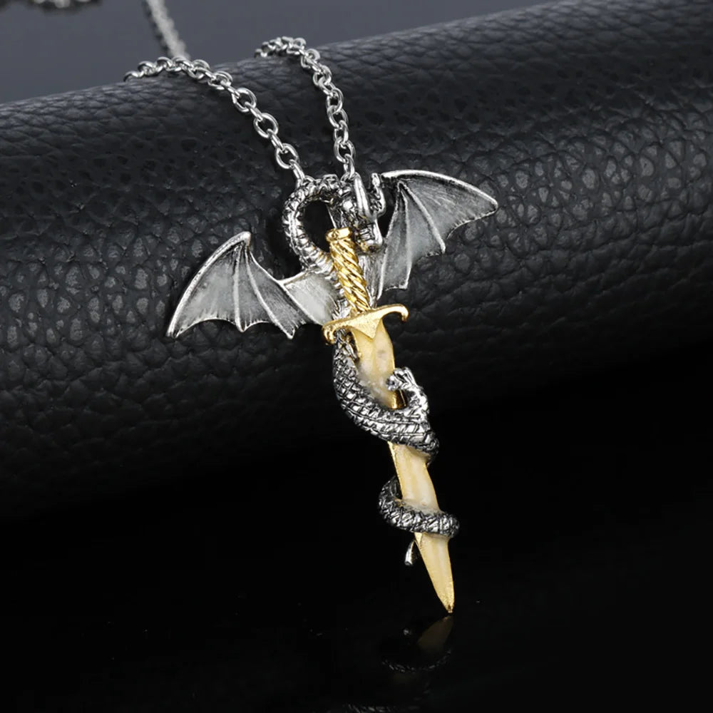 night dragon luminous necklace