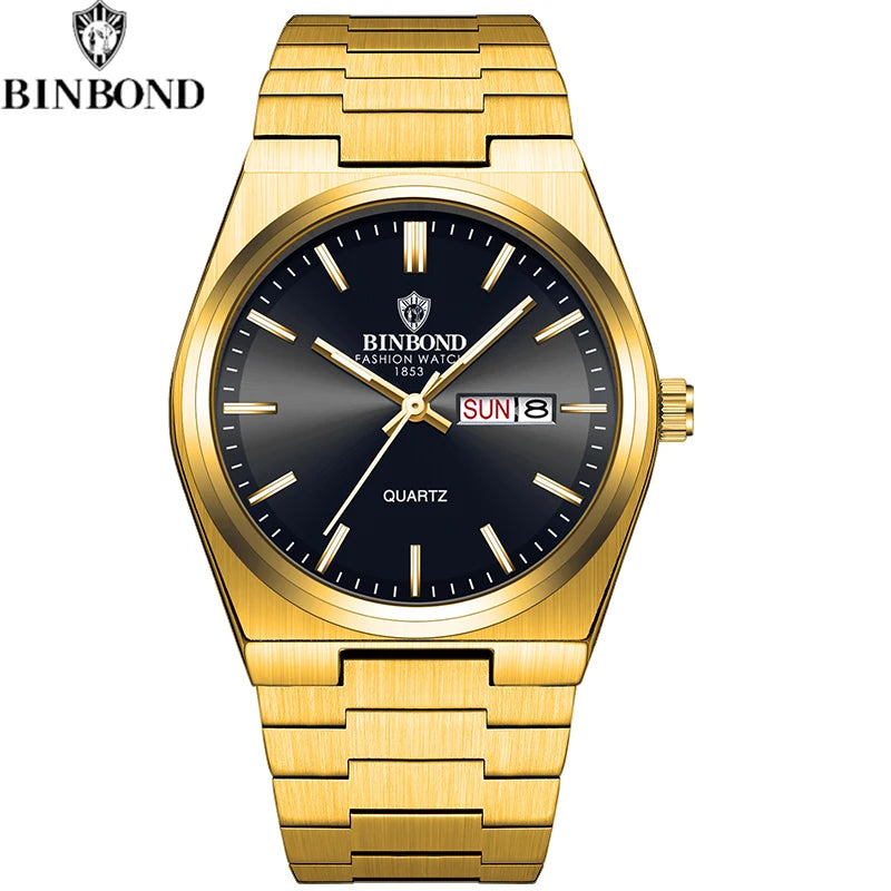 aquasteel classic quartz wristwatch