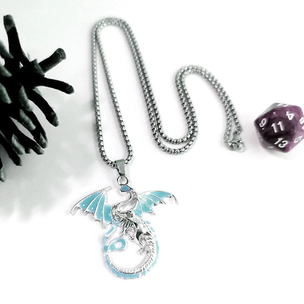 night dragon luminous necklace